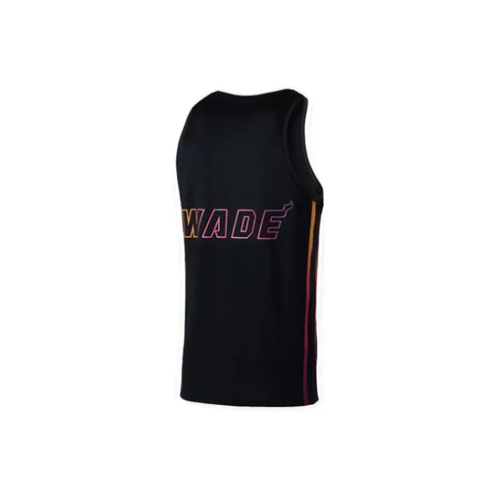 LINING Tank Tops Men Black-1