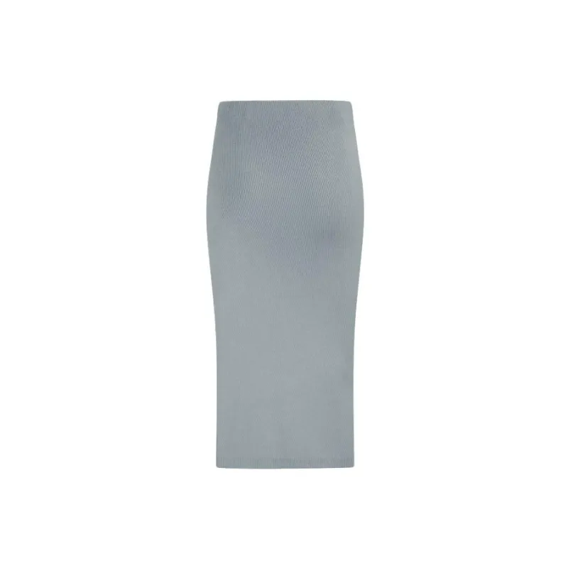 CK/Calvin Klein Knit Long Skirts Women's Gray-1