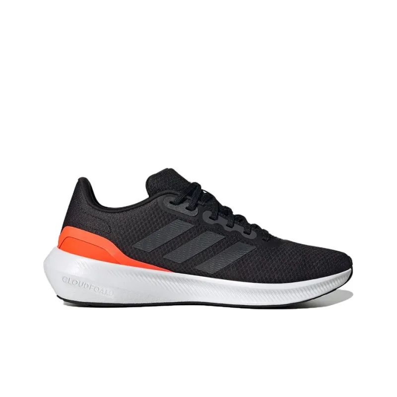 Adidas Runfalcon 3.0 'Black Solar Red'-1