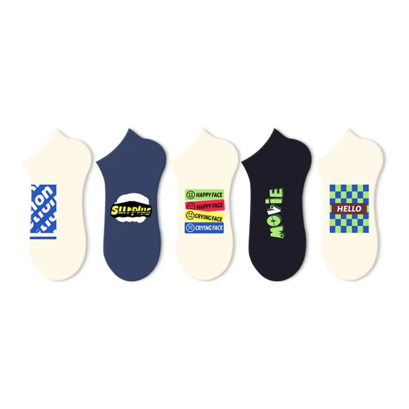 JKN Ankle Socks Unisex 5 Pack Gift Box Set Included-9