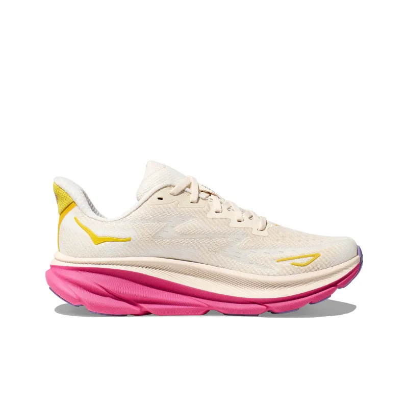 HOKA ONE ONE Clifton 9 'Eggnog Blanc De Blanc' Women's-1