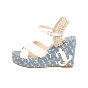 Jimmy Choo Dellena Strap Sandals Women's White
