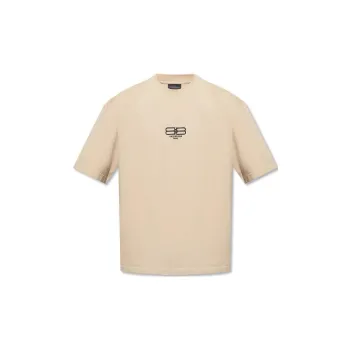 Balenciaga Medium Fit T Shirt 'Beige'
