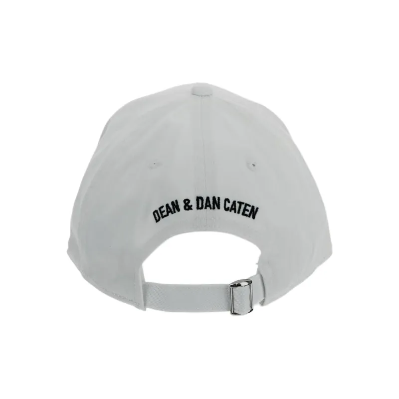 DSQUARED 2 Logo Embroidered Curved Peak Baseball Cap-2