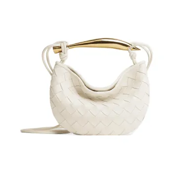Bottega Veneta Sardine Mini Chalk