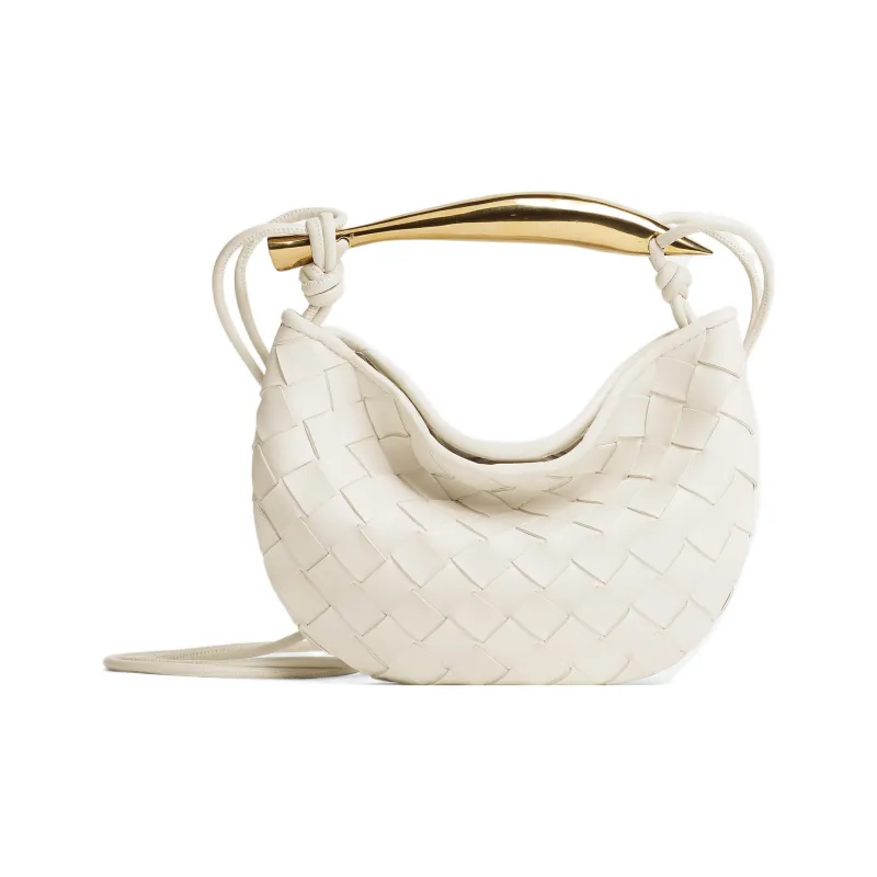 Bottega Veneta Sardine Mini Chalk-0