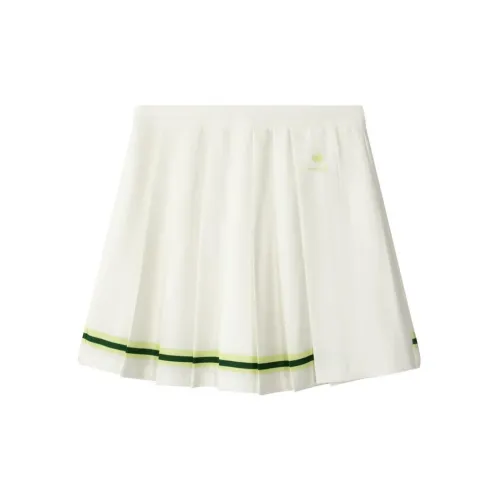 Le Coq Sportif Casual Short Skirts Women's White