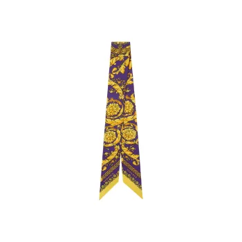 VERSACE Barocco Silk Scarf Tie