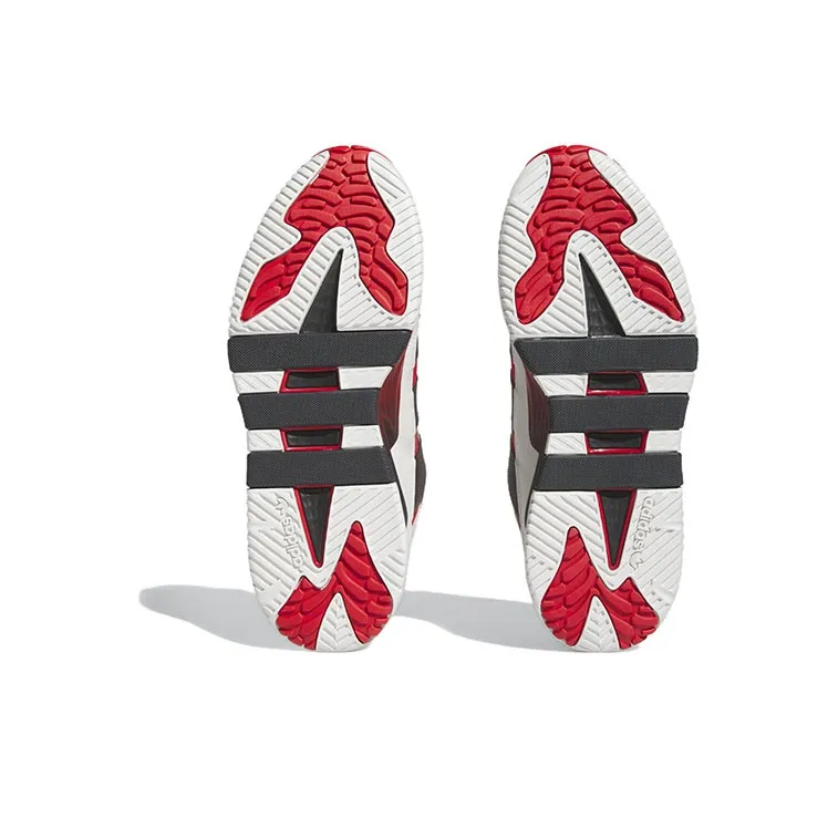 Niteball Adidas Originals 'Crystal White Scarlet'-5