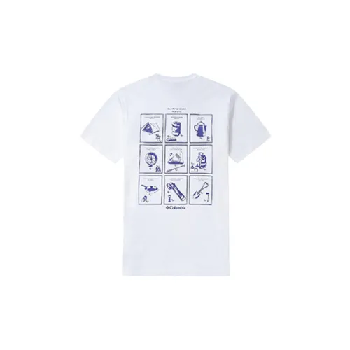 Columbia T-Shirts Men White