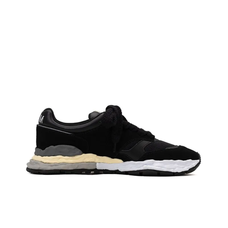 MIHARA YASUHIRO George Original Sole Low Top Stylish Skateboarding Shoes Men's Black-1