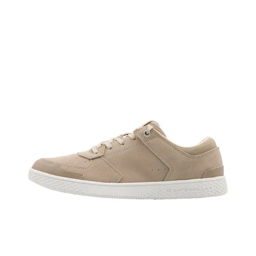 CAT Pausesportlow Series Skateboard Shoes Unisex Low-Top Light Khaki