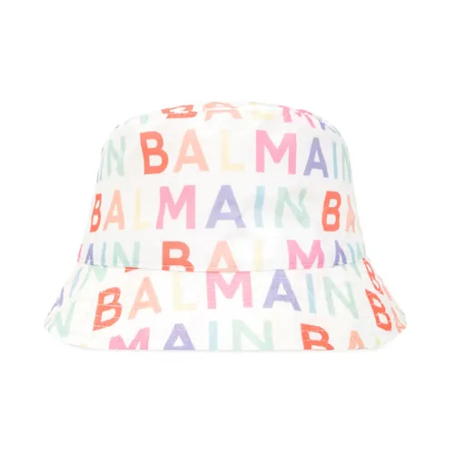 BALMAIN Bucket Hats Kids White