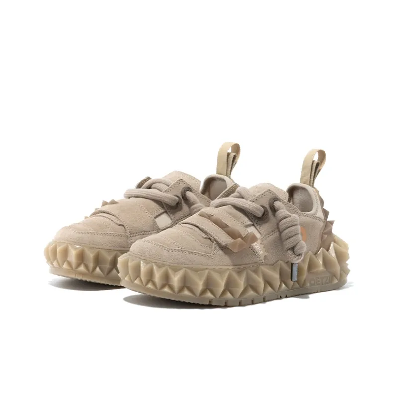 OETZI Ice Mountain Series 6 Ice Man Oz Wear resistant And Lightweight Low Top Stylish Skateboarding Shoes Unisex Sand-1