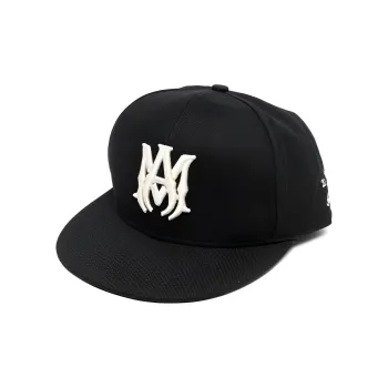 AMIRI Cotton Baseball Caps Men's Black