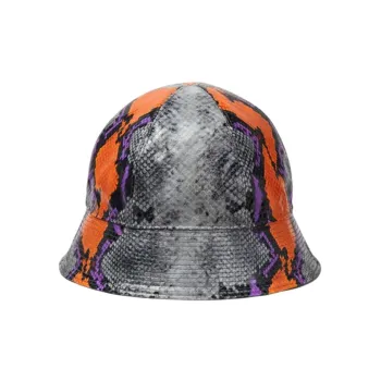 VERSACE Bucket Hats Men Gray