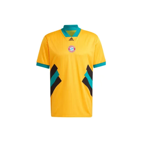 Adidas Soccer Jerseys Men Semi-Fluorescent Gold