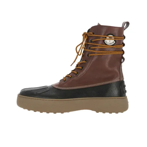 Moncler X Palm Angels Co-brand Martin Boots Men Brown