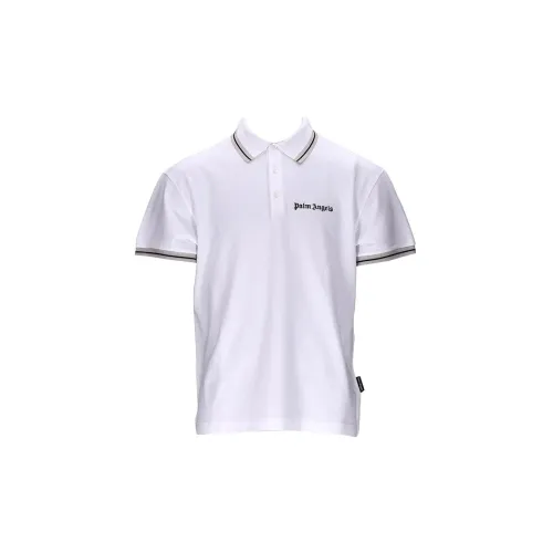 PALM ANGELS Polo Shirts Men White