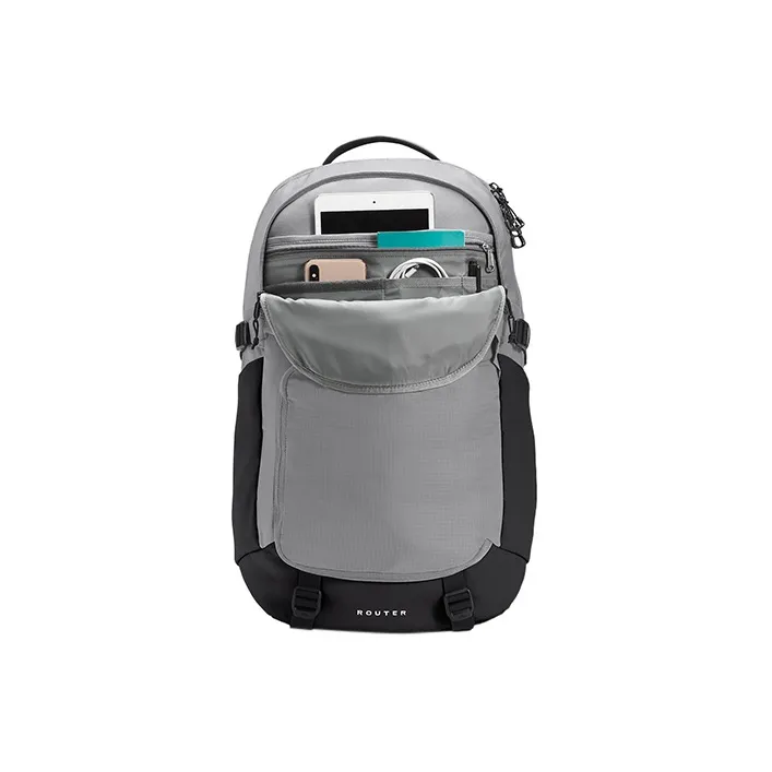 THE NORTH FACE Nylon Backpack Women's Gray-4
