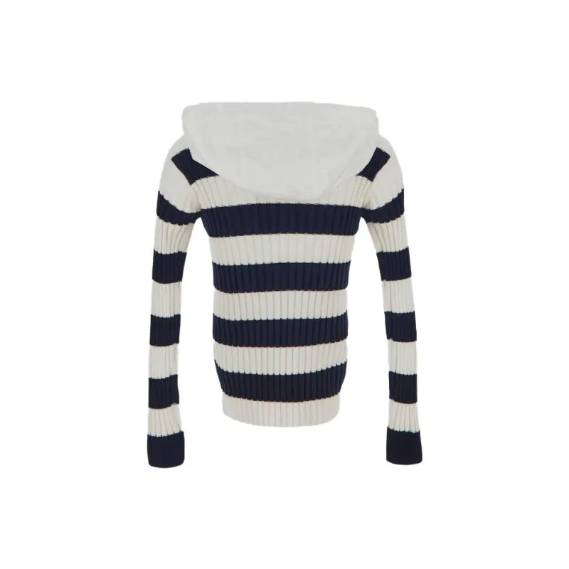 Moncler Striped Hooded Sweater-1