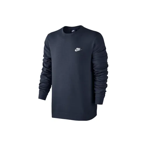 Nike Sweatshirts Men Navy Blue