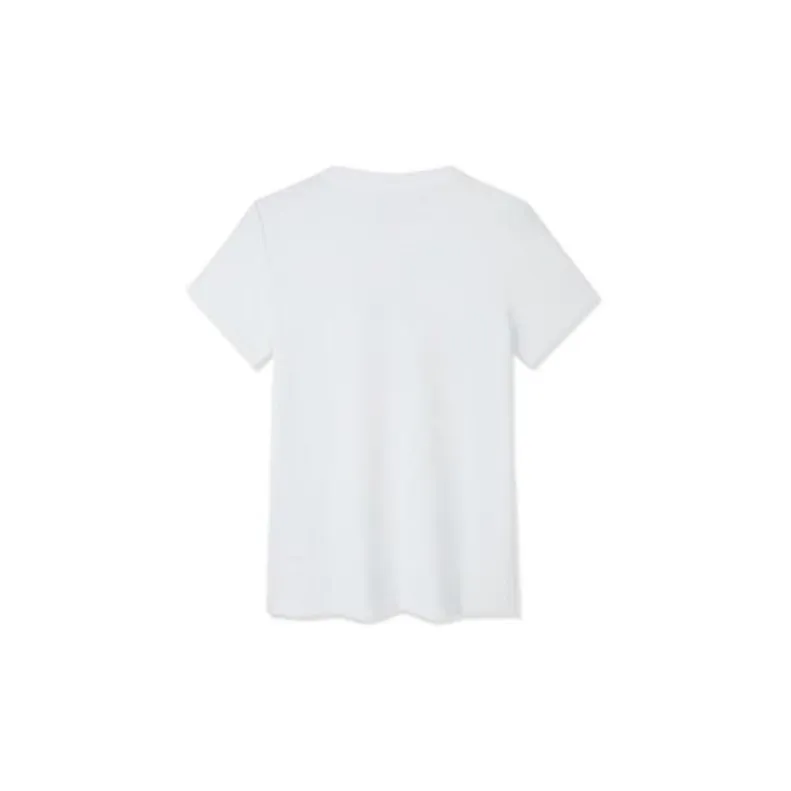 ANTA T Shirts Women's Snowflake White-1