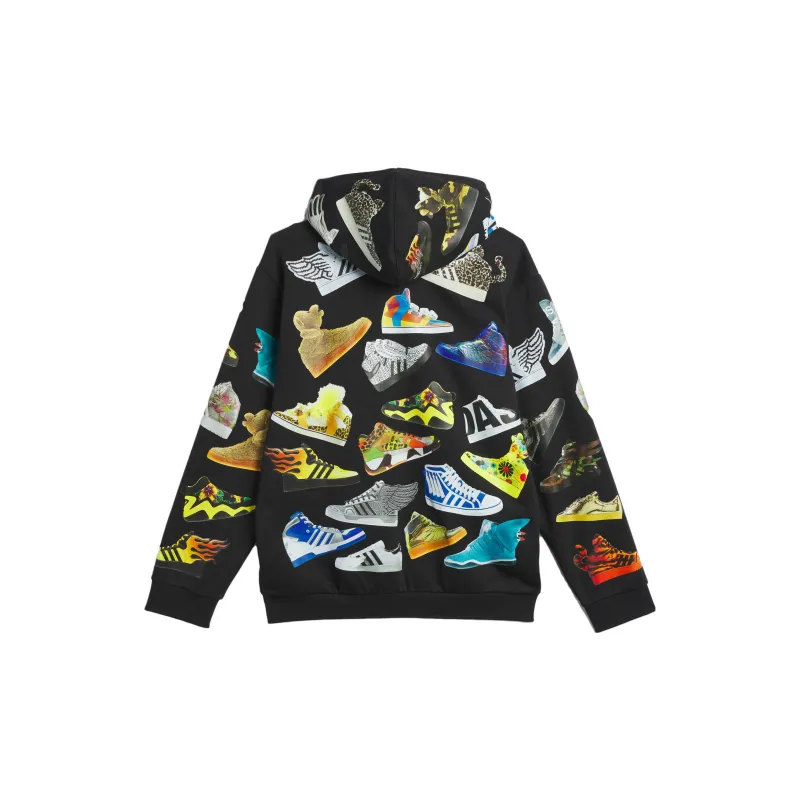 Adidas x JEREMY SCOTT Sweatshirt Men's Black-1