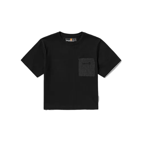 Timberland Crop Tops Women's Black