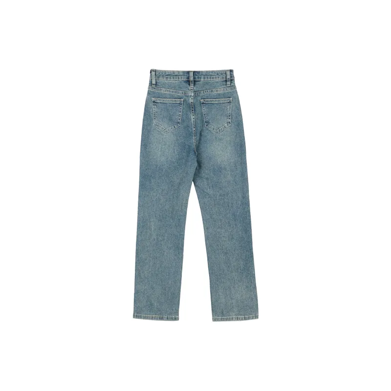 QYPRF Jeans Women's Blue-1