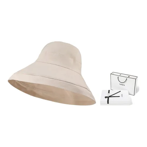 VINEY Bucket Hats Women's Beige [Gift Box Sets]