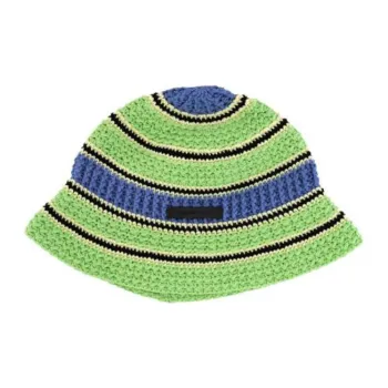 Stella McCartney Colour-Block Crochet Hat