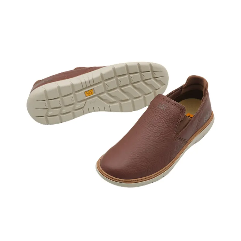 CAT Roamer 2.0 Slip On Collection Low Top Sports Casual Shoes Men's Brown-2