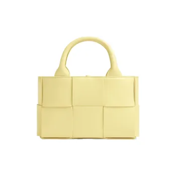 Bottega Veneta ARCO Sheepskin Tote Bag Shopping Bag Shoulder Bag Crossbody Bag Handbag Extra Mini Women's Yellow