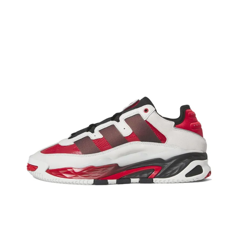 Niteball Adidas Originals 'Crystal White Scarlet'-0