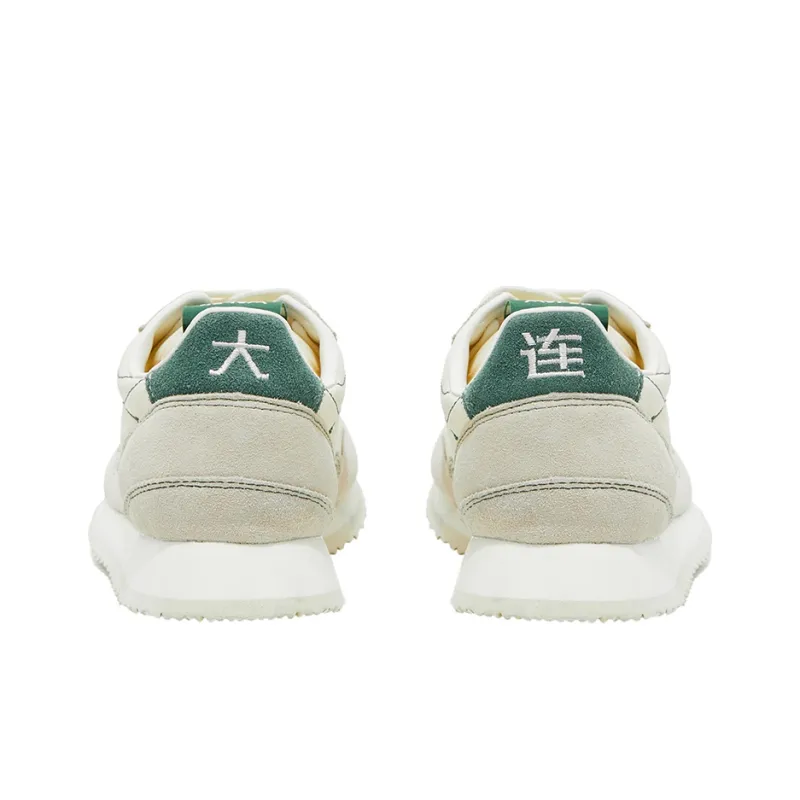 Norman Walsh Lightweight Wear resistant And Non slip Low Top Running Shoes Unisex Beige Green-2