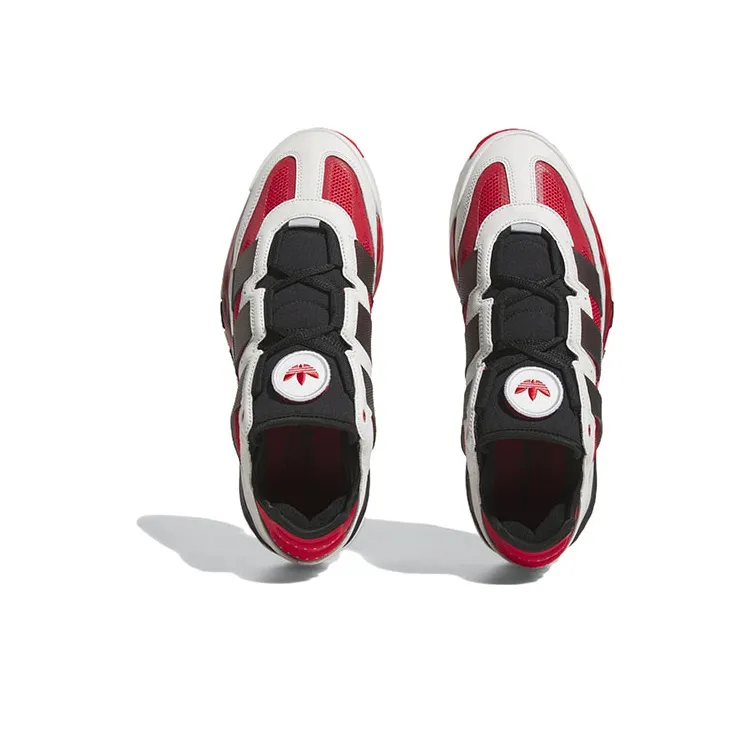 Niteball Adidas Originals 'Crystal White Scarlet'-4