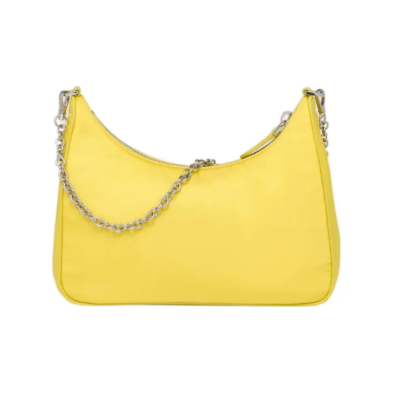 PRADA 2005 Shoulder Bag Yellow-1