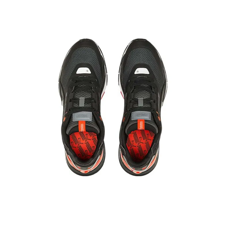 PUMA Mirage Sport Tech Cushioning Anti-Slip And Wear-Resistant Low-Top Running Shoes Unisex Black-4