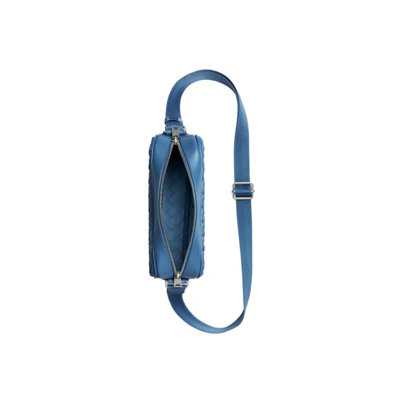 Bottega Veneta Intrecciato Leather Crossbody Surf-2