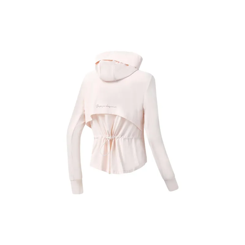 FILA Latte Girl 3.0 Super Lightweight And Breathable Sun Protection Clothing Women's Clear Radiance Pink-1