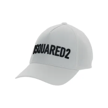 DSQUARED 2 Logo Embroidered Curved Peak Baseball Cap