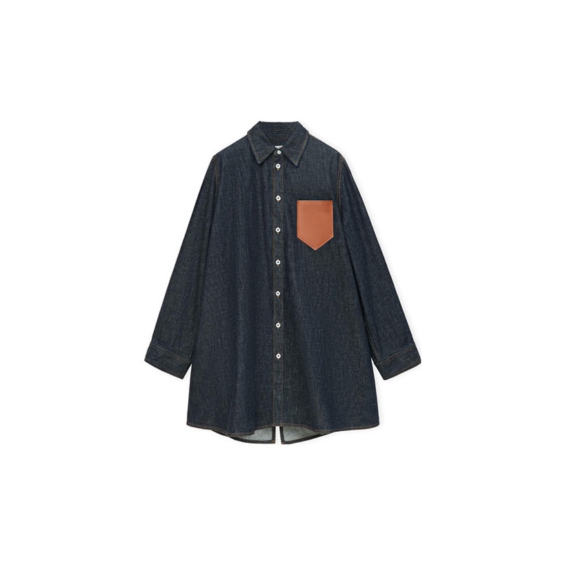 Loewe Denim Shirt - POIZON Loewe Denim Shirt - POIZON