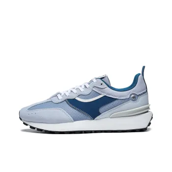 LiNing Fangyuan Classic Anti Slip Wear Resistant Low Top Casual Shoes Men's Blue Gray