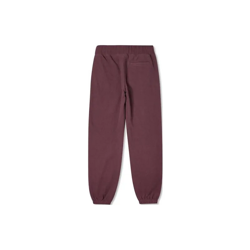 Converse Knitted Sweatpants Women's Burgundy-1