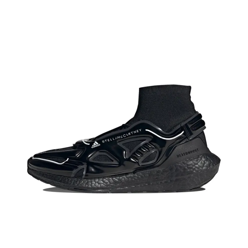 Adidas Ultraboost 22 Elevated X Stella McCartney 'Black White'-0