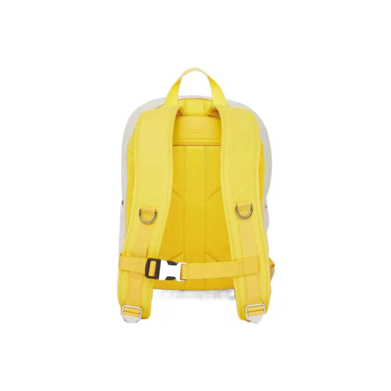 Burberry Cotton Canvas Backpack Large Size Men's Canary Yellow-3