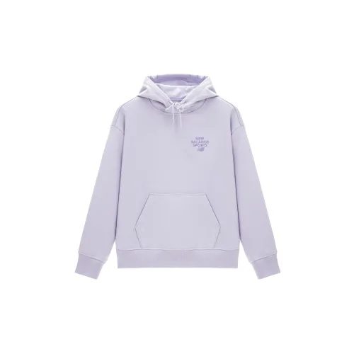 New Balance Sweatshirts Women's Light Purple