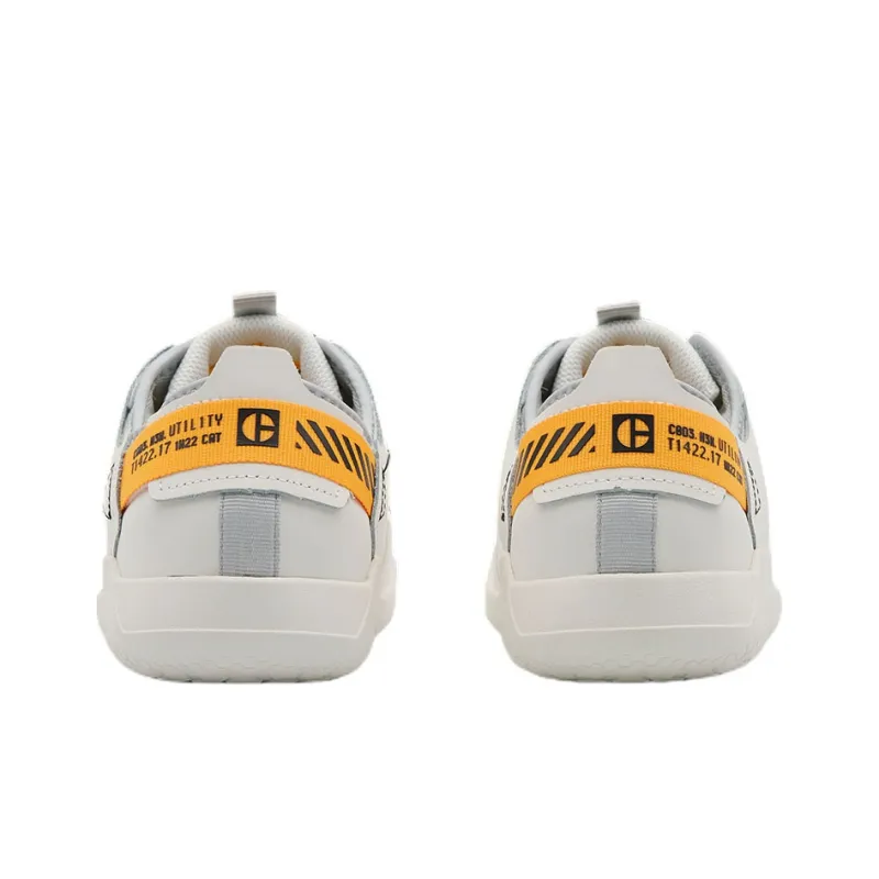 CAT Hextough Slip Resistant Low Top Sports Casual Shoes Unisex White-3