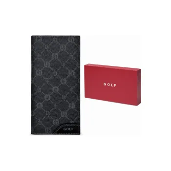 GOLF Pvc Card Holder, Ticket Clip, Wallet Trumpets Men's Black
